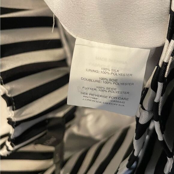J. Crew Black and White Striped Pants - Picture 4 of 4